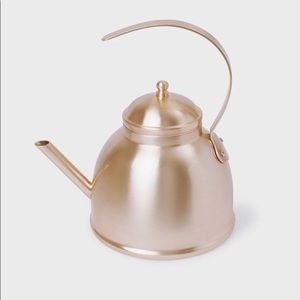 ROSE & FITZGERALD Brushed Gold Kettle